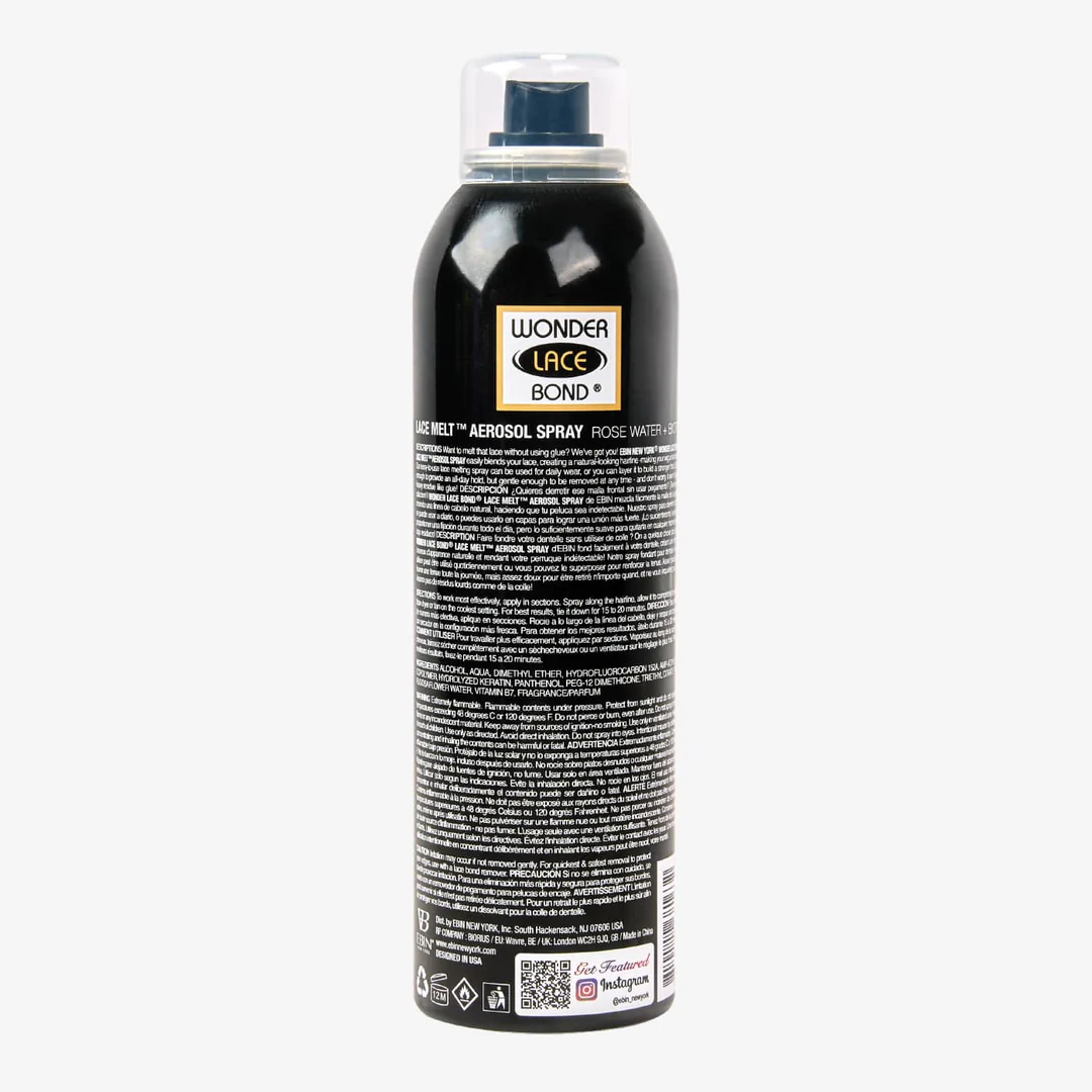 Wonder Lace Bond Lace Melt Spray - Rose Water & Biotin
