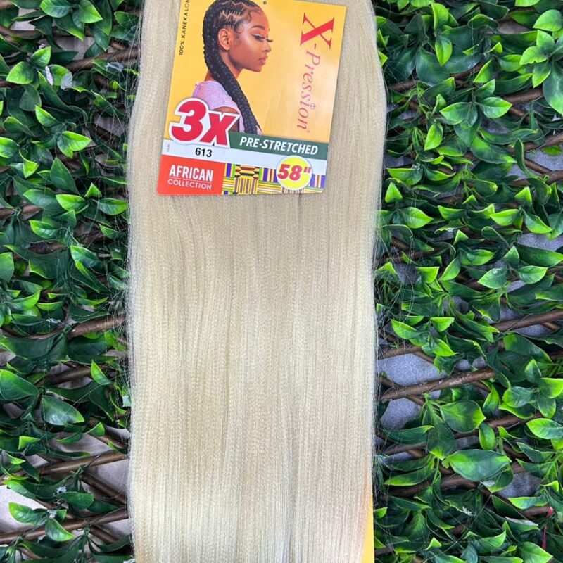 3X X-Pression Pre-Stretched Braid 58” 613