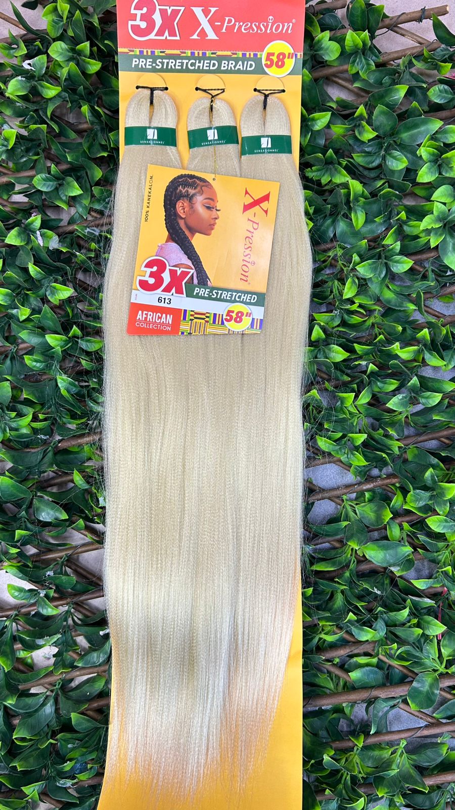 3X X-Pression Pre-Stretched Braid 58” 613
