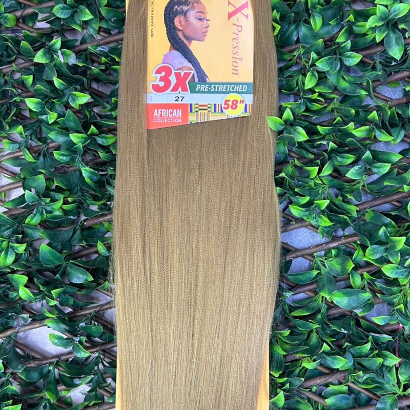 3X X-Pression Pre-Stretched Braid 58” 27
