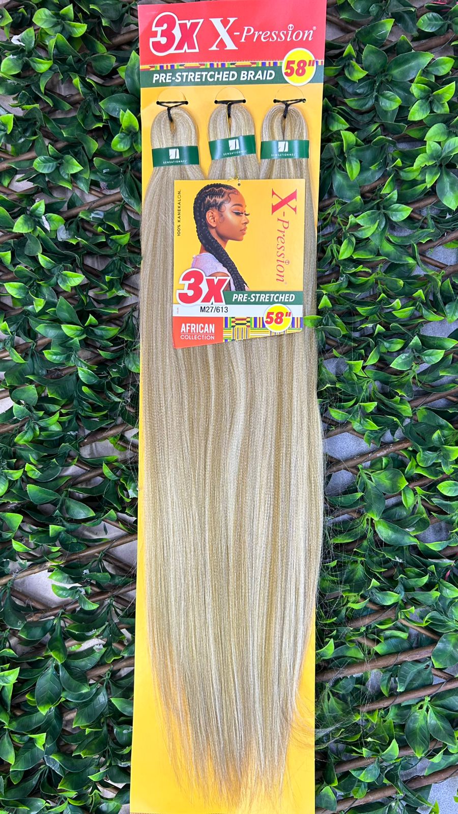 3X X-Pression Pre-Stretched Braid 58” M27/613