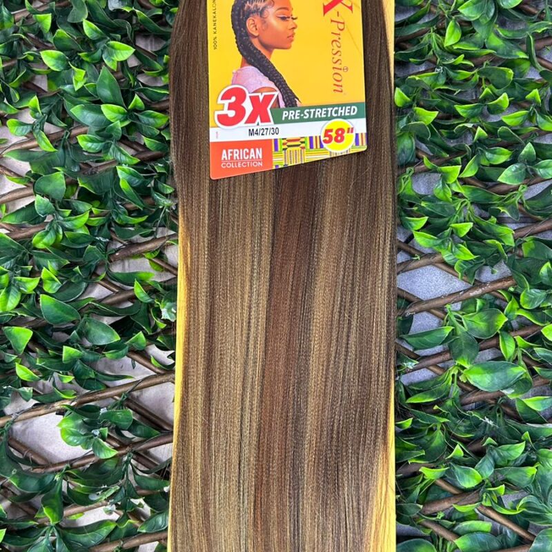 3X X-Pression Pre-Stretched Braid 58” M4/27/30