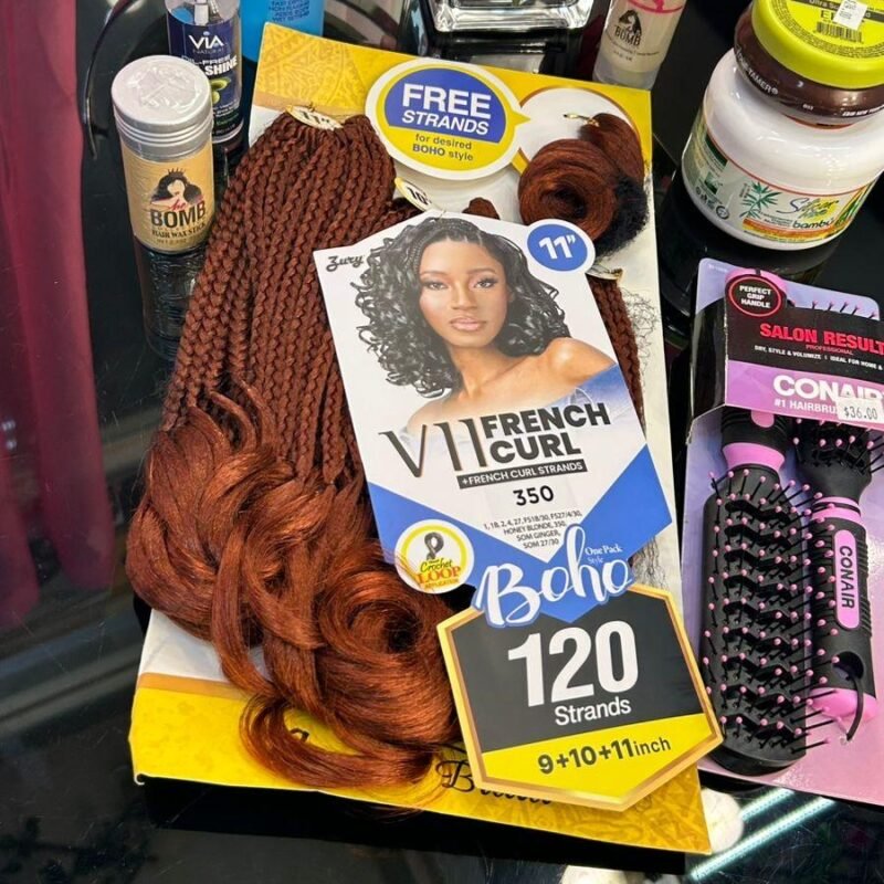 V11 French Curl Boho